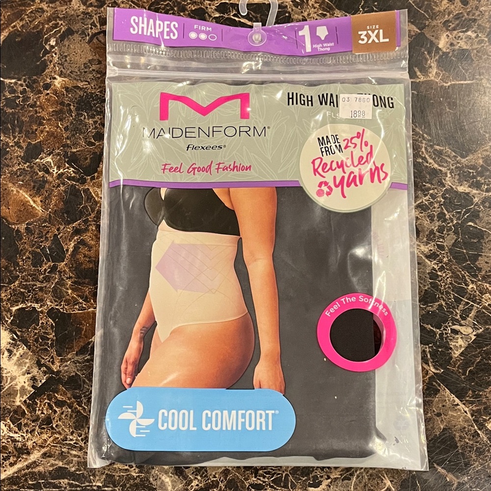 Maidenform Flexees High Waist Shapewear - Black 3XL